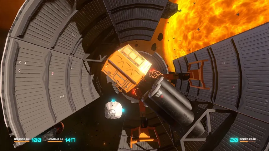 Скриншот 8 к игре Descent Vector: Space Runner