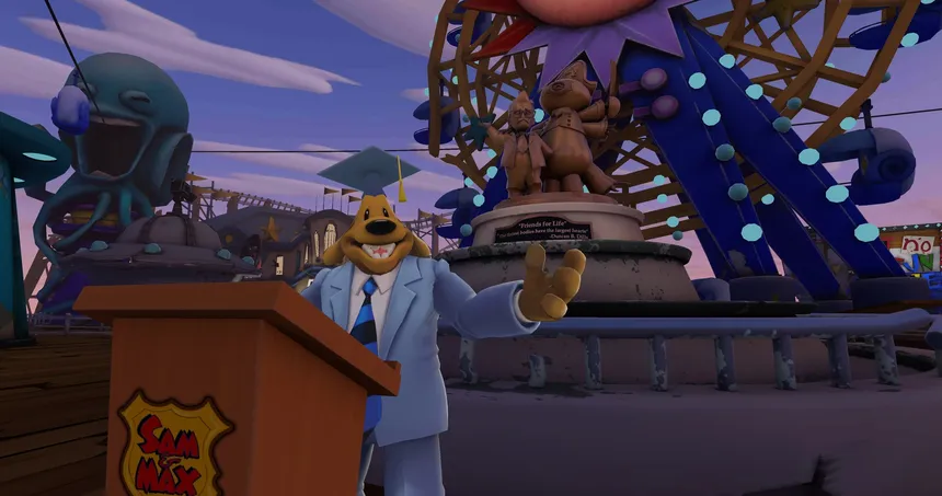 Скриншот 8 к игре Sam & Max: This Time It's Virtual!