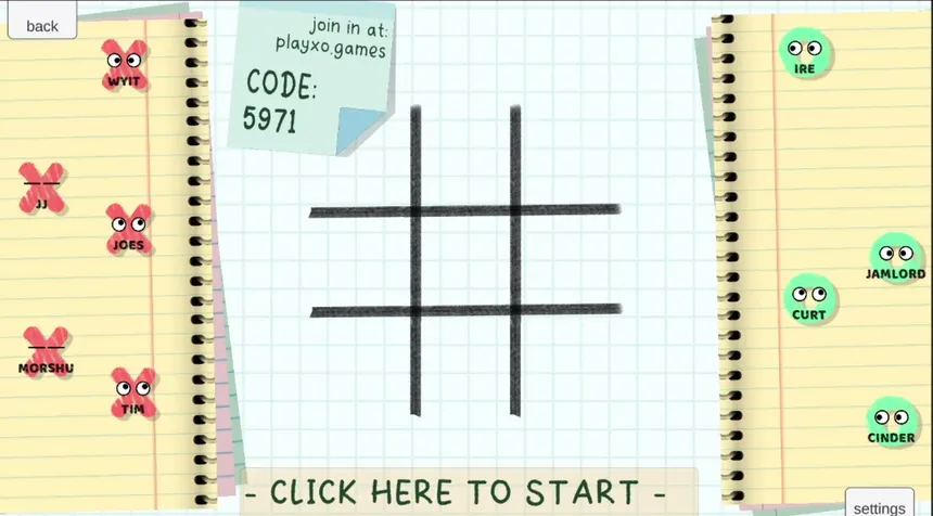 Скриншот 1 к игре Tic Tac Together