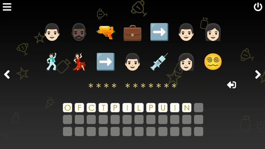 Скриншот 2 к игре Cinemoji: Oscar