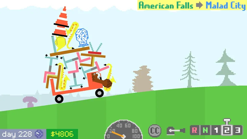 Скриншот 1 к игре The Legend of Bear-Truck Trucker