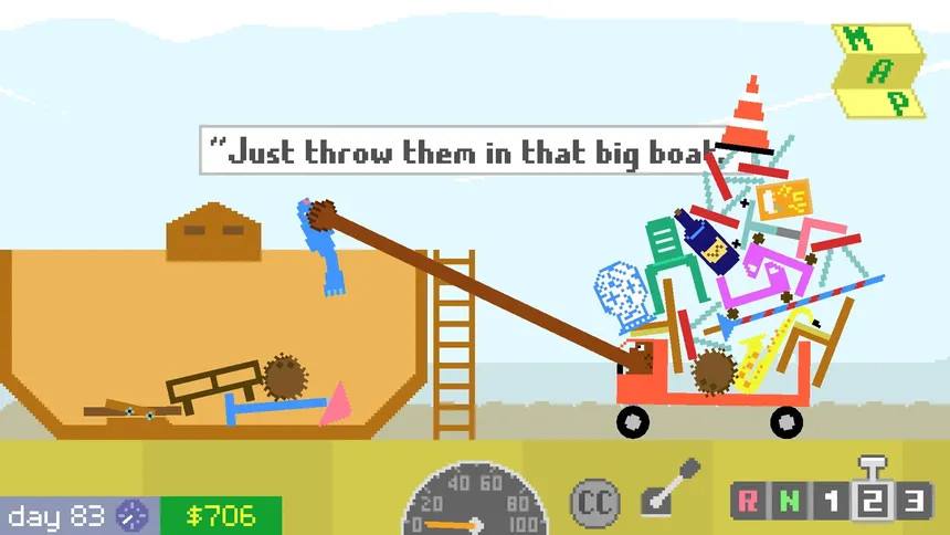 Скриншот 6 к игре The Legend of Bear-Truck Trucker