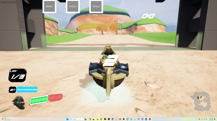 Скриншот 1 к игре Chaos Kart