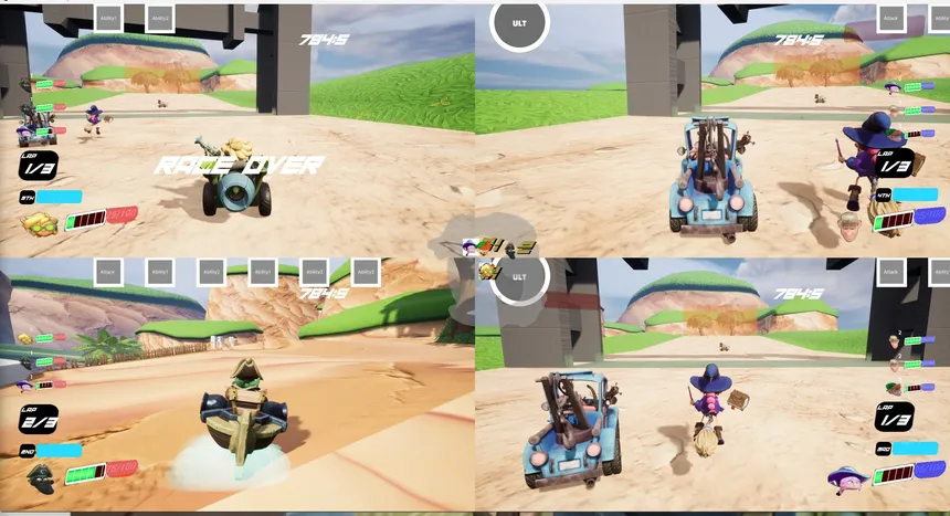 Скриншот 2 к игре Chaos Kart