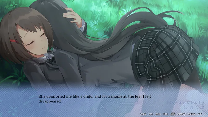 Скриншот 1 к игре Symbiotic Love - Yuri Visual Novel