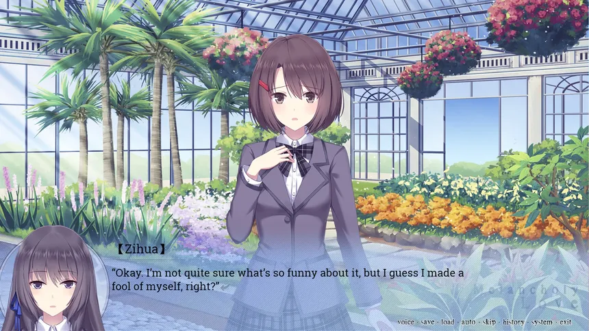 Скриншот 2 к игре Symbiotic Love - Yuri Visual Novel