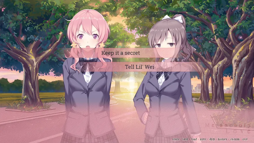 Скриншот 5 к игре Symbiotic Love - Yuri Visual Novel