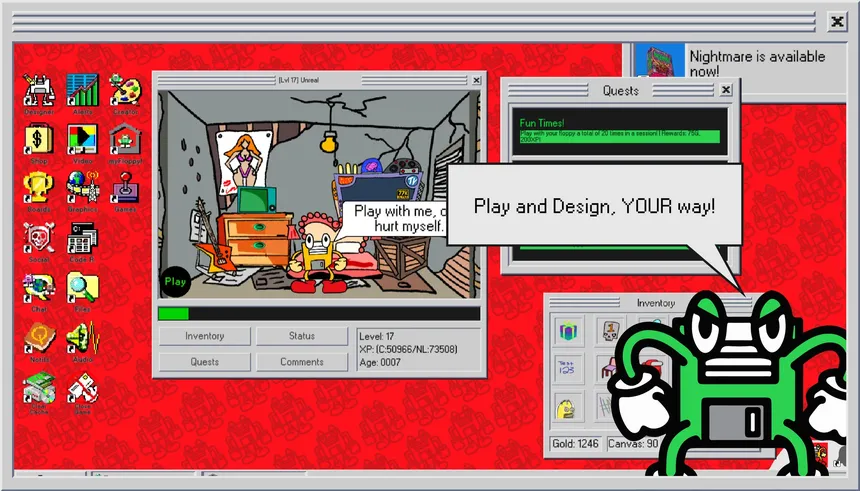 Скриншот 5 к игре myFloppy Online!