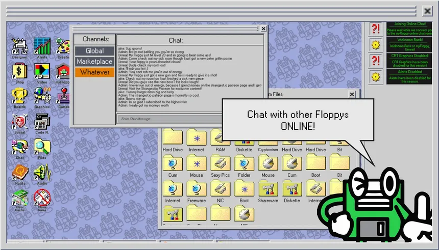 Скриншот 6 к игре myFloppy Online!