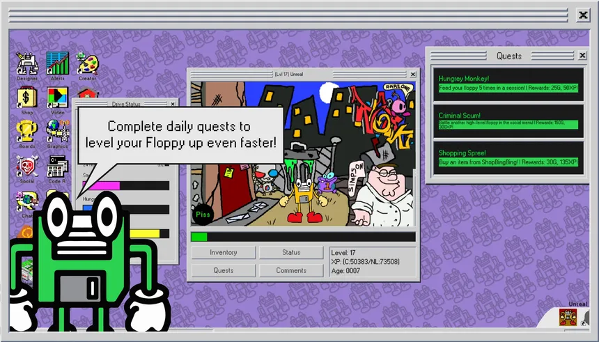 Скриншот 8 к игре myFloppy Online!