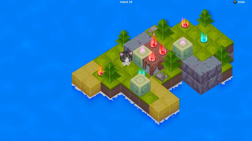 Скриншот 1 к игре Sokocat - Islands
