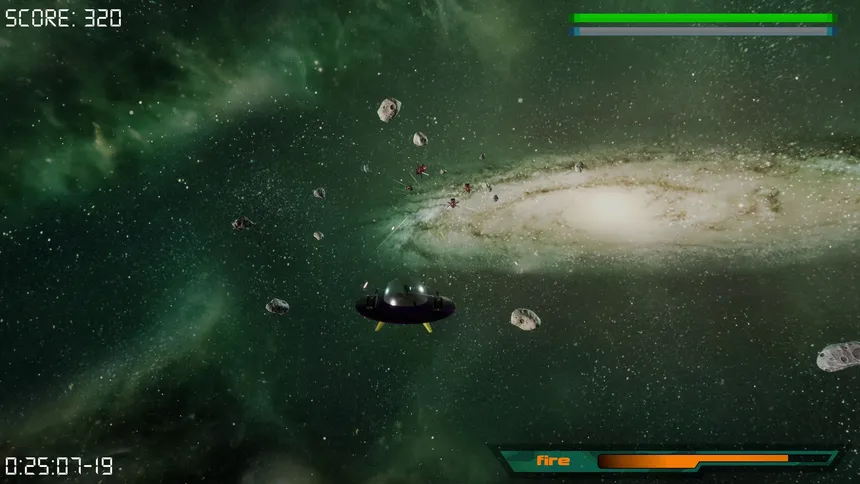 Скриншот 1 к игре Abda Redeemer: Space alien invasion
