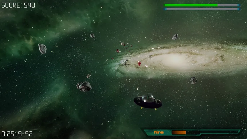 Скриншот 2 к игре Abda Redeemer: Space alien invasion