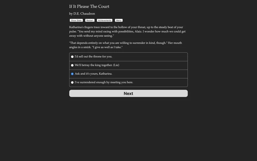 Скриншот 2 к игре If It Please the Court