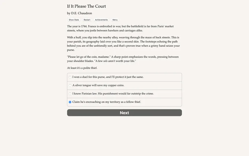 Скриншот 4 к игре If It Please the Court