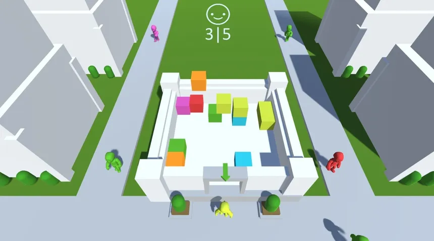 Скриншот 1 к игре "Drop Blox"