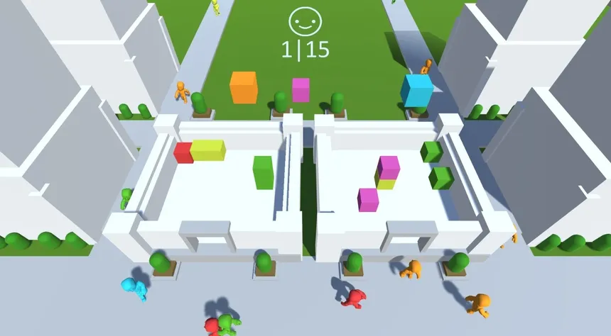 Скриншот 3 к игре "Drop Blox"