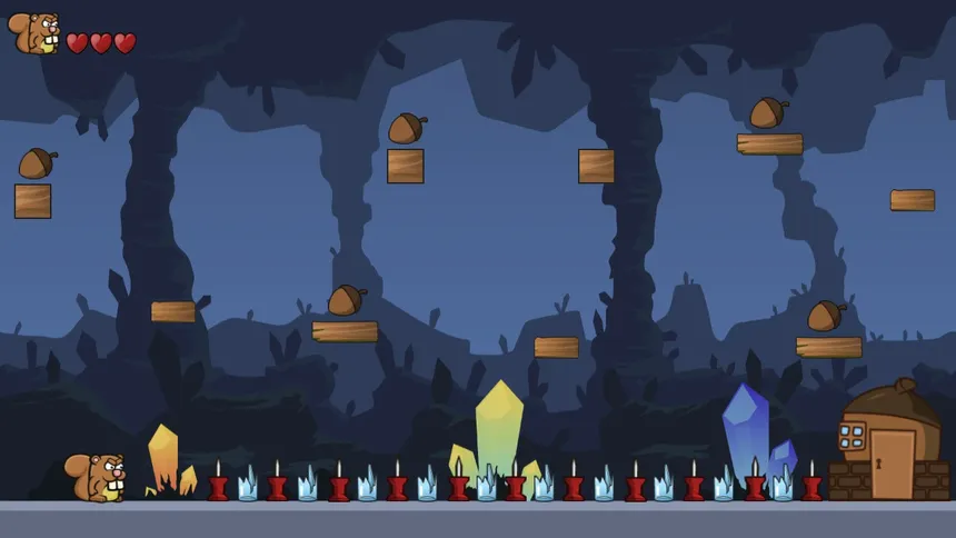 Скриншот 2 к игре Angry Squirrel