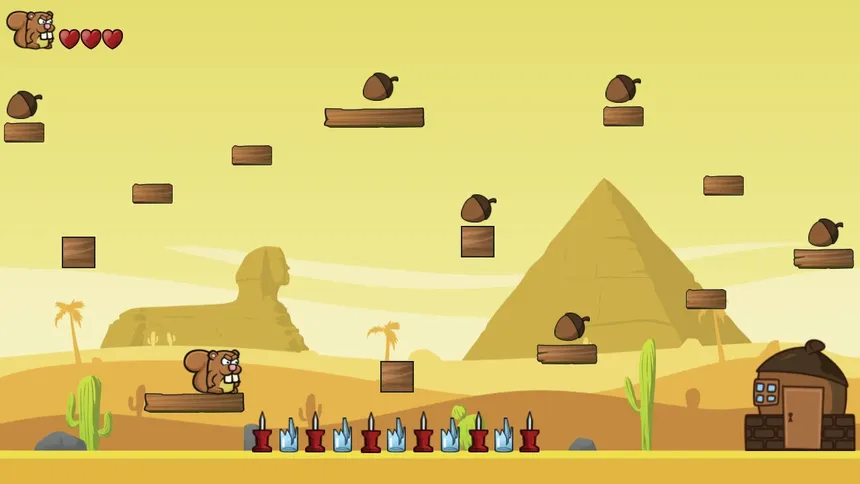 Скриншот 3 к игре Angry Squirrel
