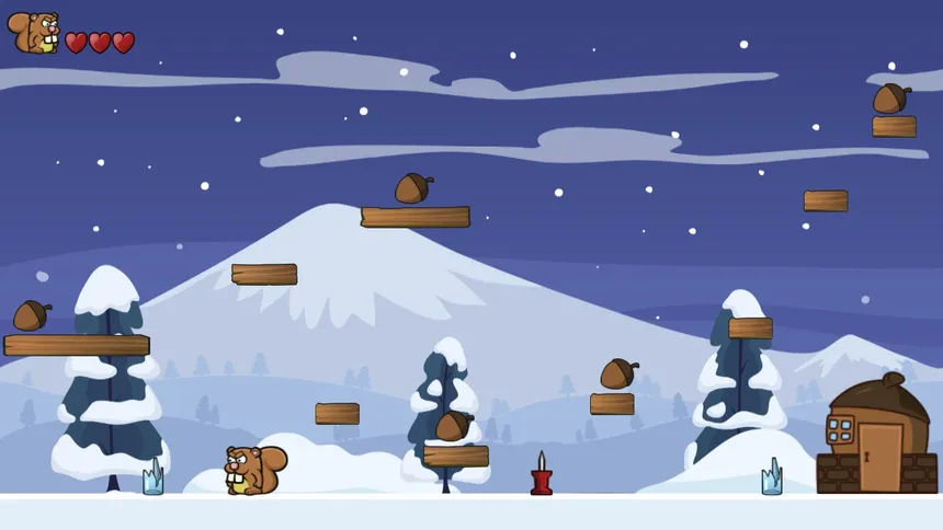 Скриншот 4 к игре Angry Squirrel