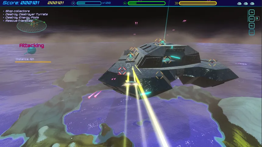 Скриншот 4 к игре Starfighter Renegade