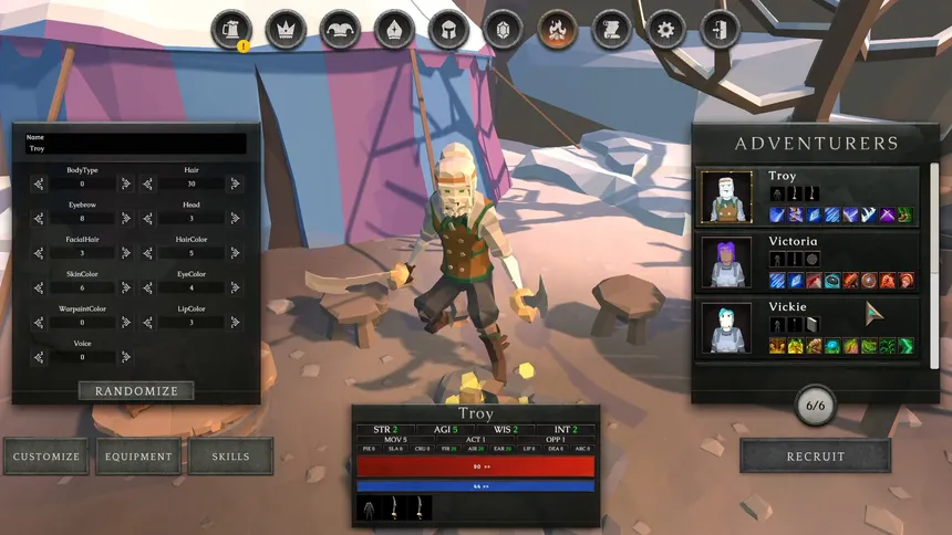 Скриншот 2 к игре Skillsworn