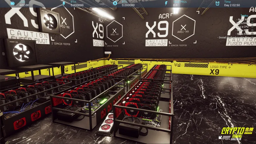 Скриншот 2 к игре Crypto Mining Simulator