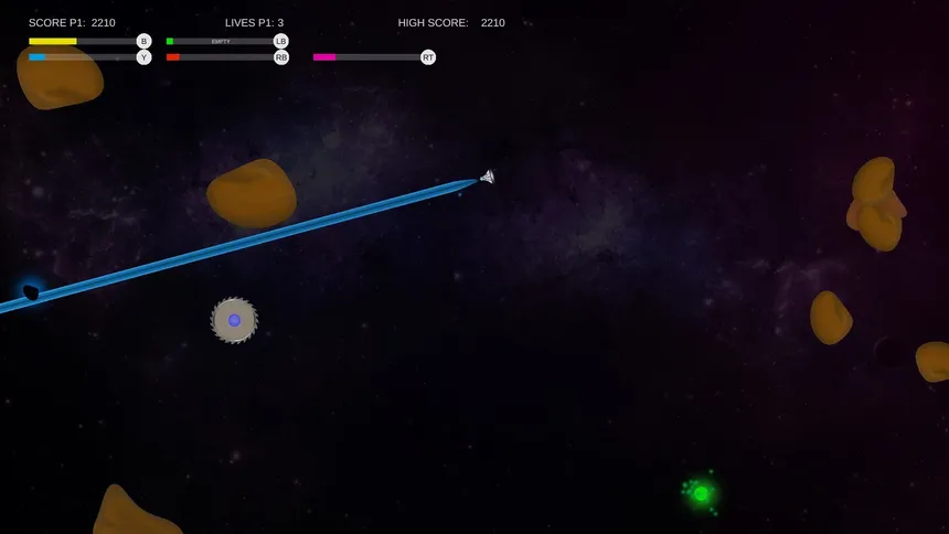 Скриншот 1 к игре Asteroid Blasters