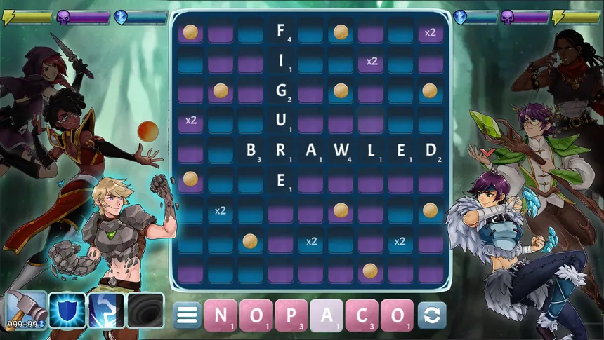 Скриншот 2 к игре Tomes and Quests: a Word RPG