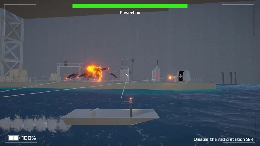 Скриншот 1 к игре Boat Warfare