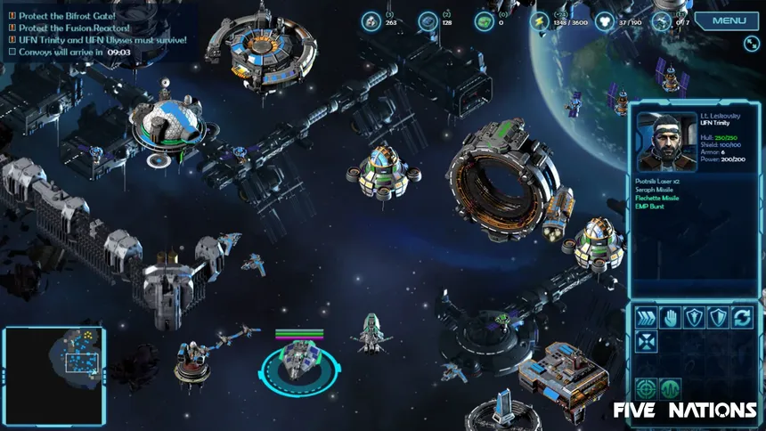 Скриншот 1 к игре Five Nations