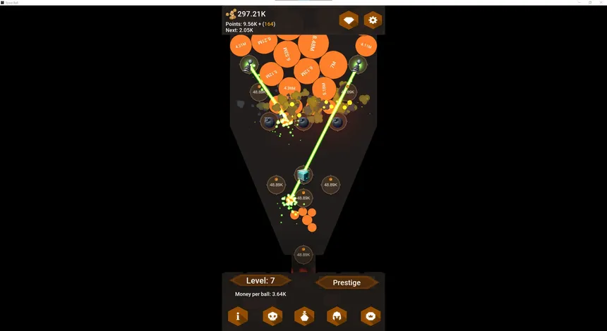 Скриншот 3 к игре Tower Ball - Incremental Tower Defense