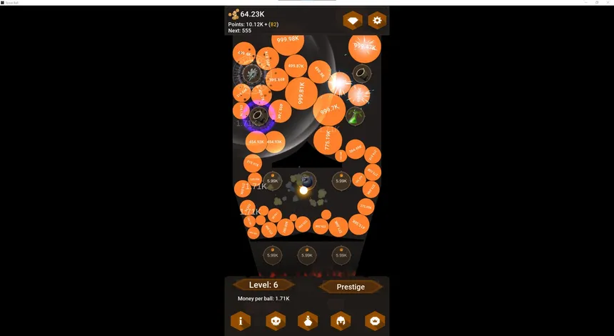Скриншот 5 к игре Tower Ball - Incremental Tower Defense
