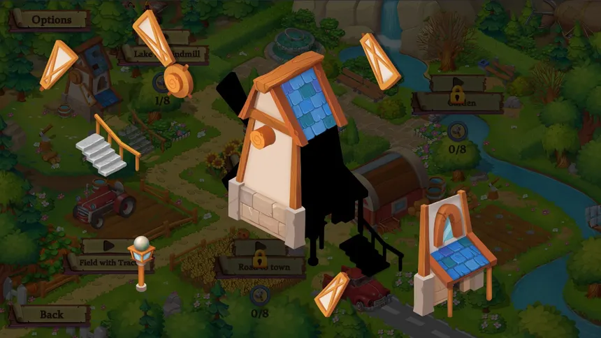 Скриншот 3 к игре Adventure Mosaics. Granny’s Farm