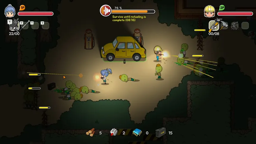 Скриншот 3 к игре Too Many Zombies!