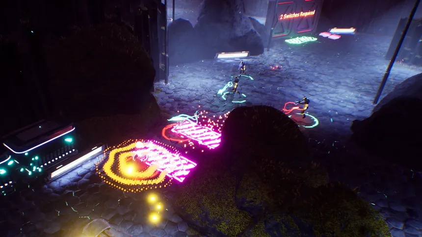 Скриншот 1 к игре Synthbiotic Dungeon