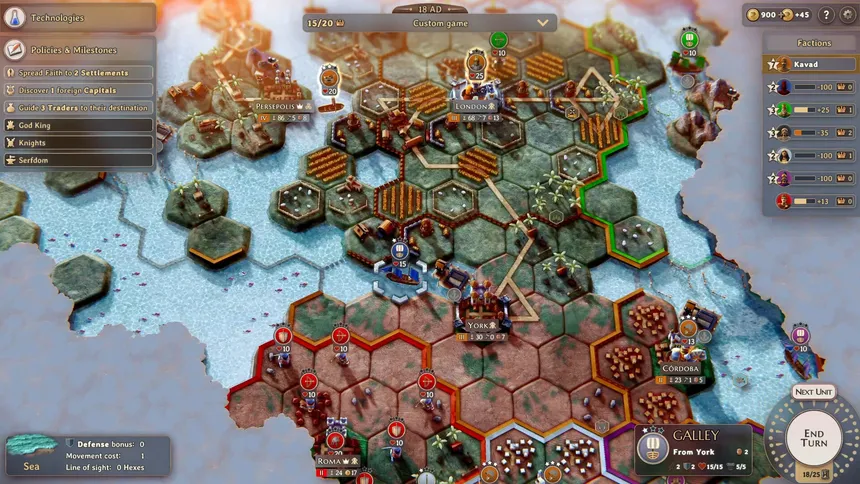 Скриншот 8 к игре Yield! Fall of Rome