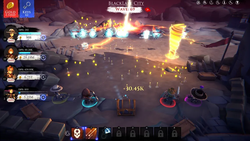 Скриншот 1 к игре Dungeon Clicker