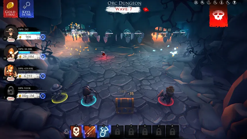 Скриншот 2 к игре Dungeon Clicker
