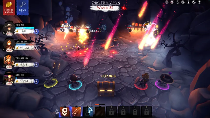 Скриншот 4 к игре Dungeon Clicker