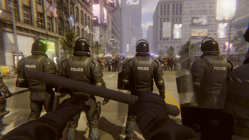 Скриншот 1 к игре Riot Control Simulator