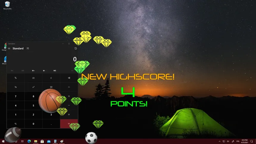 Скриншот 3 к игре Overlay Balls & Mouse Tails