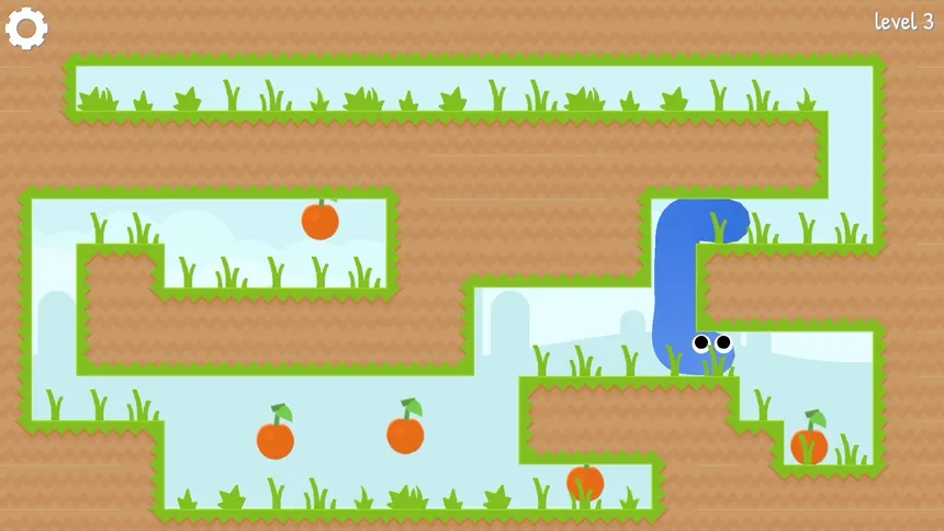 Скриншот 2 к игре Gravity Snake