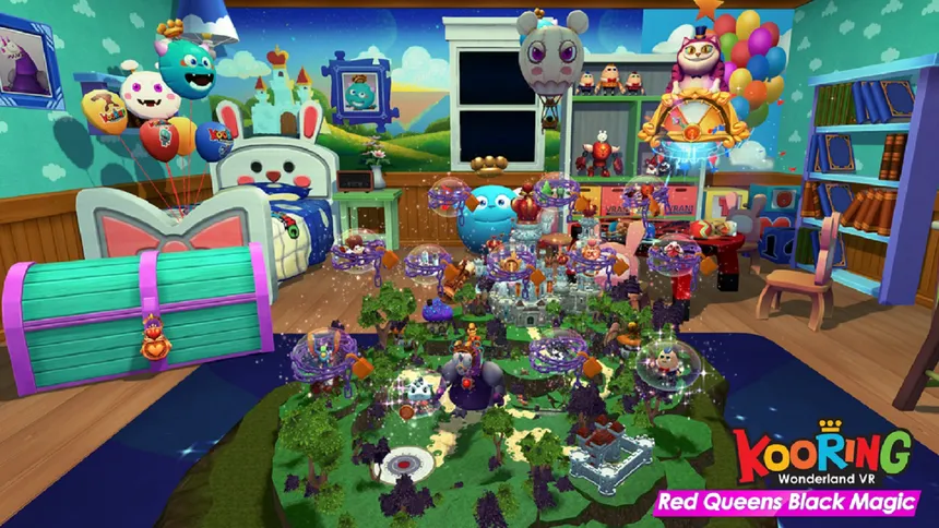 Скриншот 1 к игре KooringVR Wonderland:Red Queen's Black Magic
