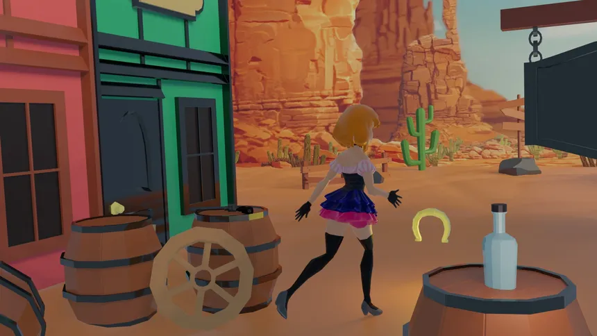 Скриншот 2 к игре Westerlands: Girly runaways story