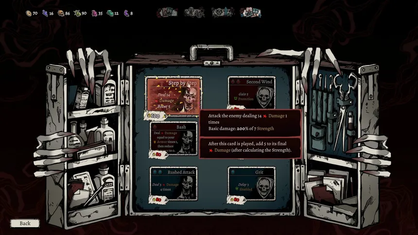 Скриншот 7 к игре Nadir: A Grimdark Deck Builder - Prologue