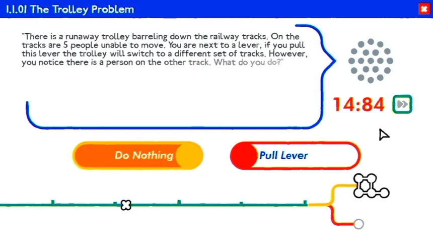 Скриншот 2 к игре Trolley Problem, Inc.