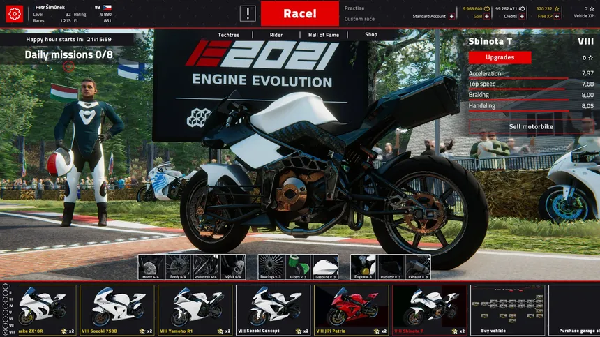 Скриншот 1 к игре Engine Evolution 2021