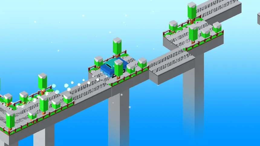 Скриншот 4 к игре Crossy Bridge