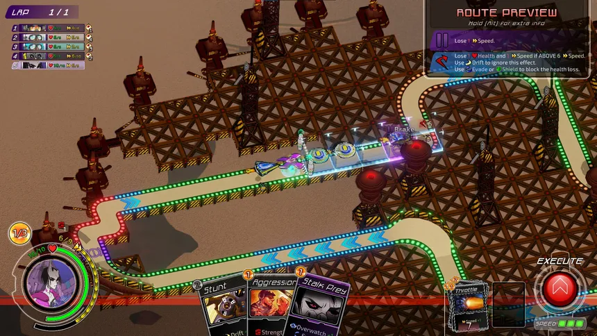 Скриншот 3 к игре Deck RX: The Deckbuilding Racing Game